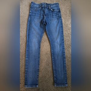 Levis Women 721 High Rise Skinny Made And Crafted Japanese Jeans Size 31/30